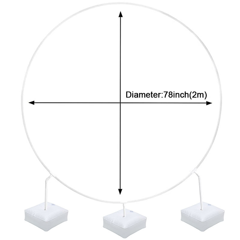 Kružni luk sa bazom za balone – svadbena pozadina rekvizita, plastična, Net Red stil