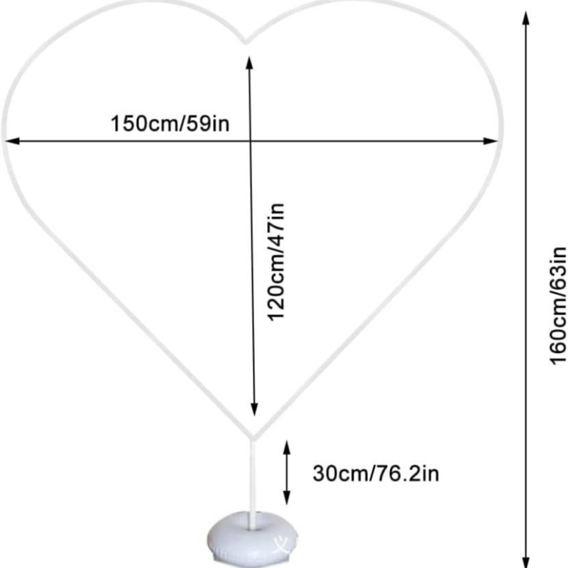 Kružni luk sa bazom za balone – svadbena pozadina rekvizita, plastična, Net Red stil
