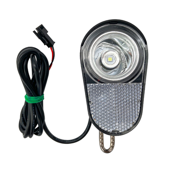 Far frontal LED pentru biciclete electrice, impermeabil, semnalizare de siguranță, compatibil 36V/48V