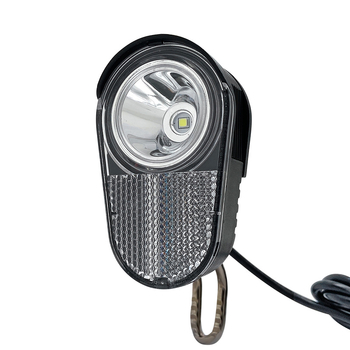 Far frontal LED pentru biciclete electrice, impermeabil, semnalizare de siguranță, compatibil 36V/48V