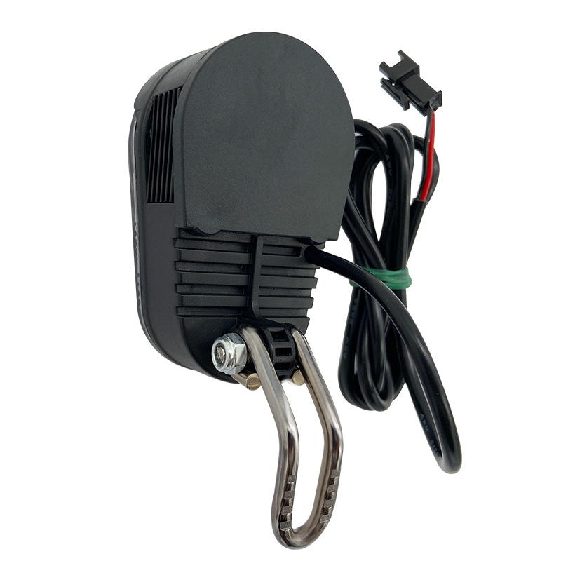 Far frontal LED pentru biciclete electrice, impermeabil, semnalizare de siguranță, compatibil 36V/48V