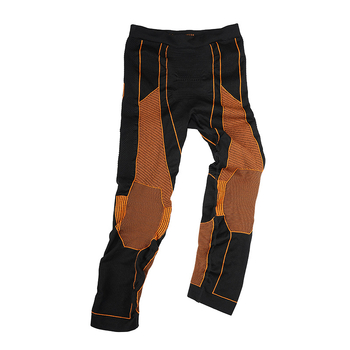 Pantaloni de compresie unisex, uscare rapidă, bază de strat — evacuare a umezelii, amestec de fibre chimice, model dungat