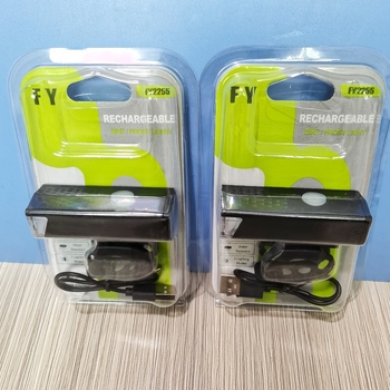 Far de bicicletă pentru munte USB reîncărcabil 2255 pentru ciclism în aer liber