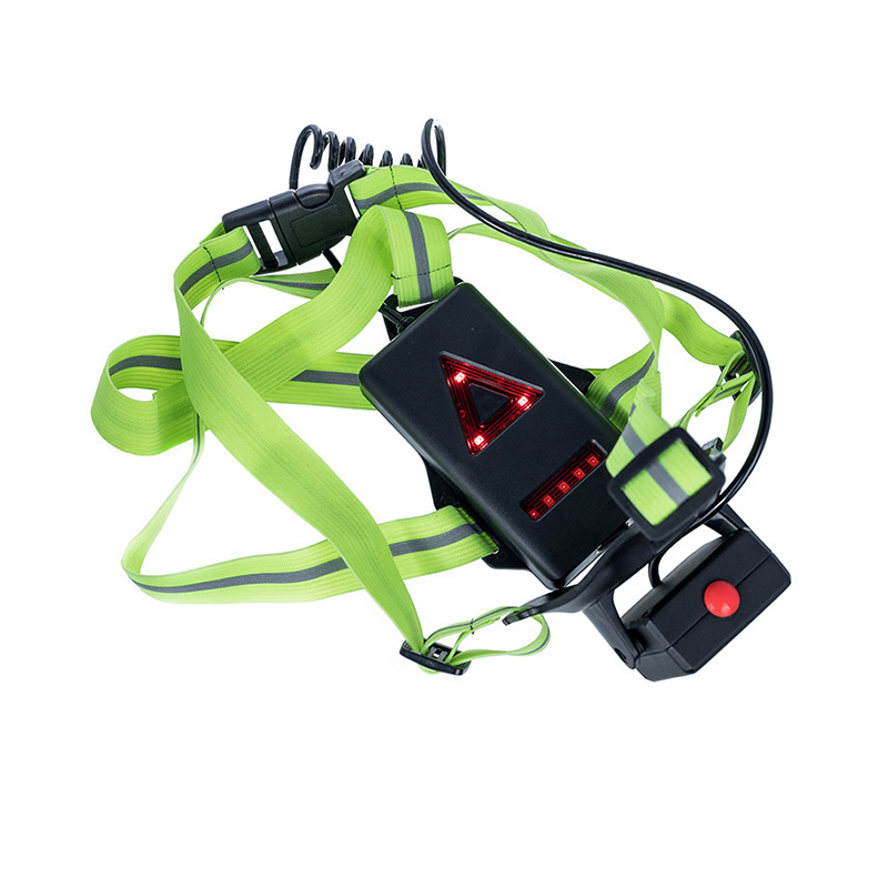 Lumină LED pentru piept pentru alergare în aer liber și alergare de noapte | Ambusher brand | Personalizare a procesării disponibilă | Fără import | Etichetă privată licențiată