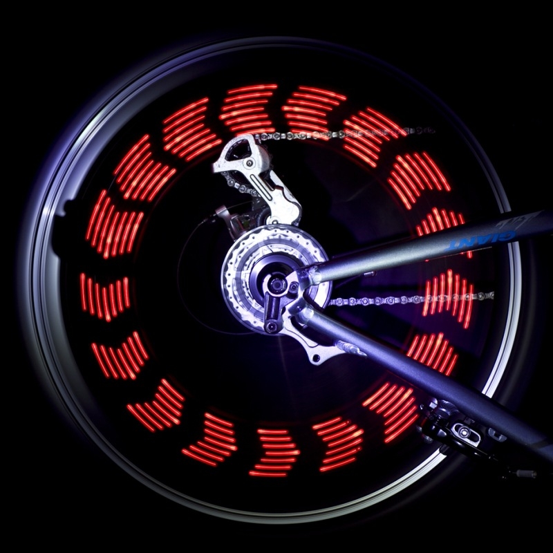 LeadBike iluminare pentru spițe de bicicletă 14 LED și lumină pentru roată, procesare personalizabilă, etichetă privată licențiată