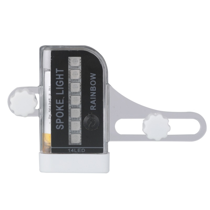 LeadBike iluminare pentru spițe de bicicletă 14 LED și lumină pentru roată, procesare personalizabilă, etichetă privată licențiată