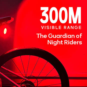 Spolite Lumină Spate pentru Bicicletă cu Senzor Inteligent – Noapte, MTB și Biciclete de Drum