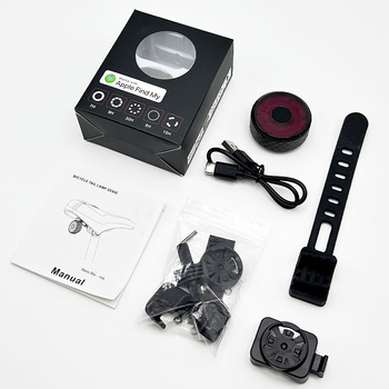 Spolite Lumină Spate pentru Bicicletă cu Senzor Inteligent – Noapte, MTB și Biciclete de Drum