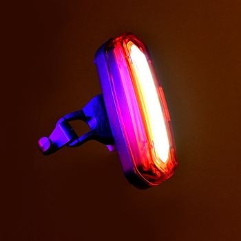 Lumină de spate pentru bicicletă, încărcare USB, LED, pentru bicicletă de munte, plimbări nocturne