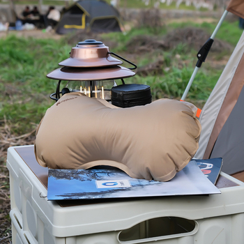 Perne inflabilă – suport lombar portabil pentru călătorii, brand CHANODUG/xianodog, etichetă privată licențiată