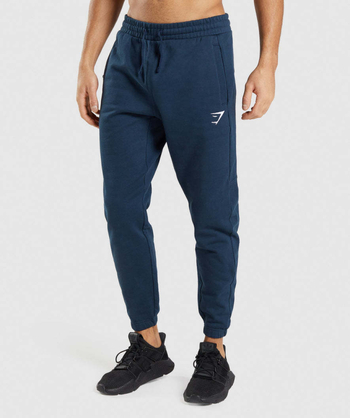 GYMSHARK Essential jogger hlače – opuštene, udobne terry pamuk za muškarce, 85% pamuk, pogodne za sve sezone