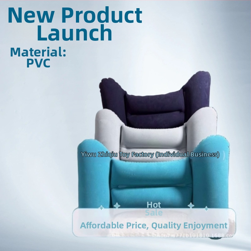 H tvarovaný nafukovací vankúš s PVC a flokovaním, Hrúbka 0,18, Hmotnosť 70 g, Univerzálne použitie