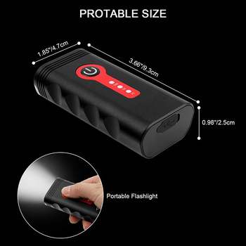 Yaqi prednje svjetlo za bicikl – USB punjivo, MTB LED, vodootporno, kućište od aluminijske legure