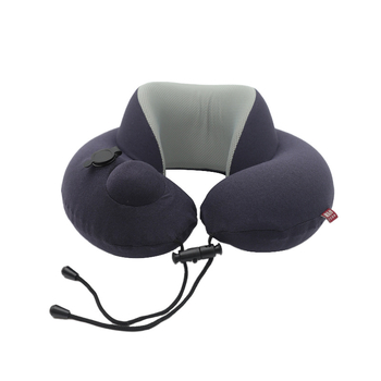 Μαξιλάρι αυχένα σε σχήμα U για ταξίδι με γέμιση PVC, κατιονικό ύφασμα, μοντέρνος μινιμαλιστικός σχεδιασμός, Leisure House