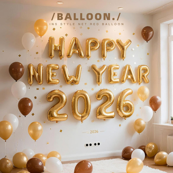 Bernaga set balona, aluminijski folija baloni, oblik slova, pogodna za Božić, Proljetni festival i Dan državnosti