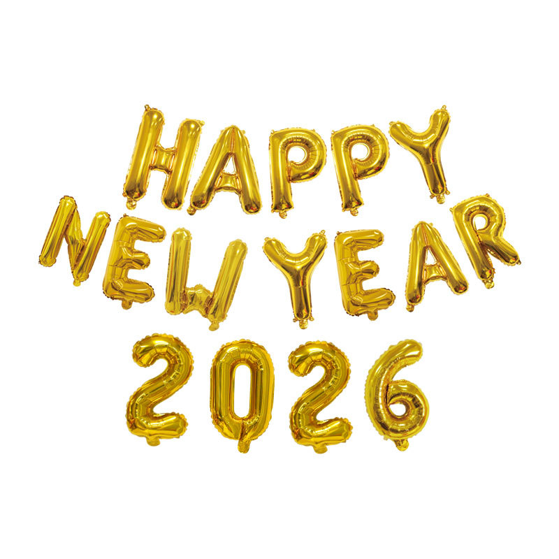 Bernaga set balona, aluminijski folija baloni, oblik slova, pogodna za Božić, Proljetni festival i Dan državnosti