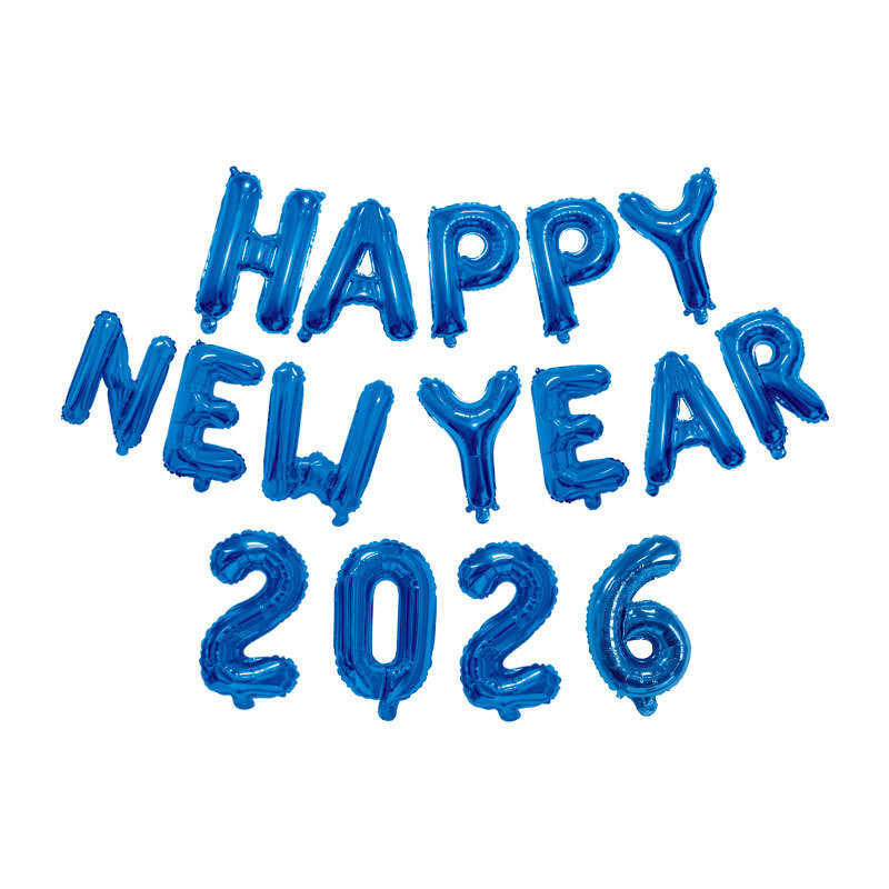 Bernaga set balona, aluminijski folija baloni, oblik slova, pogodna za Božić, Proljetni festival i Dan državnosti