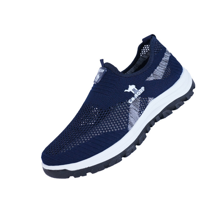 Muške tenisice od mrežasteg gornjeg dijela, slip-on, niski profil 0–3 cm, niski pet 1–3 cm, đon PVC injektiran