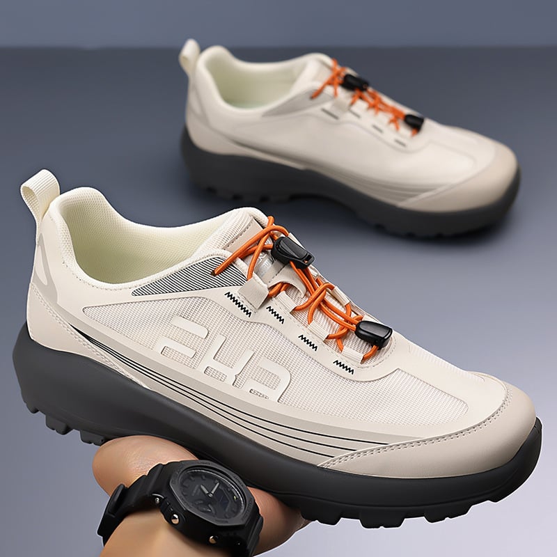 Muške sportske casual tenisice od Ice Silk materijala, prozračne, niski gornji dio, elastično zatvaranje, debela potpla