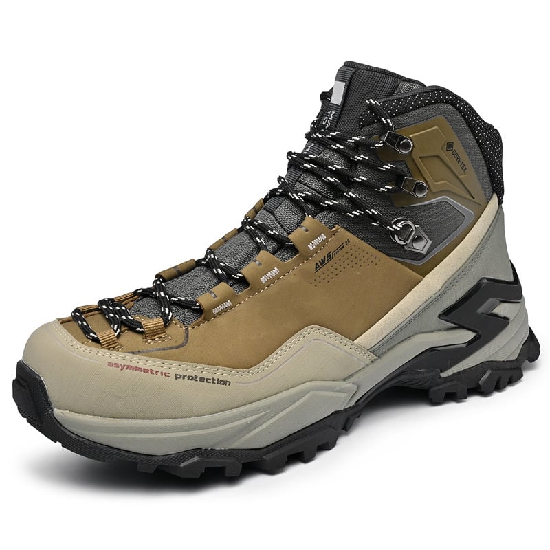 Unisex GTX vodootporne planinarske cipele, srednje visoke, s protukliznom potplatom, gornji dio: najlon + koža, Phylon srednja podloga, petu niska 1–3 cm