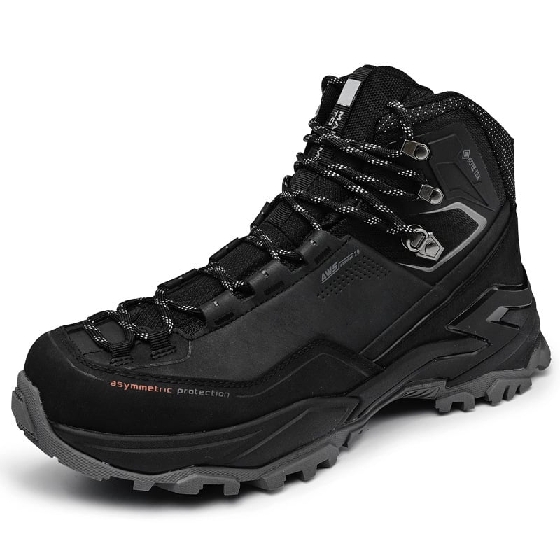 Unisex GTX vodootporne planinarske cipele, srednje visoke, s protukliznom potplatom, gornji dio: najlon + koža, Phylon srednja podloga, petu niska 1–3 cm