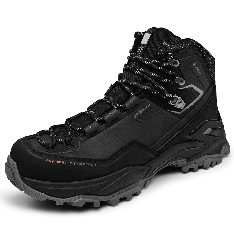 Unisex GTX vodootporne planinarske cipele, srednje visoke, s protukliznom potplatom, gornji dio: najlon + koža, Phylon srednja podloga, petu niska 1–3 cm
