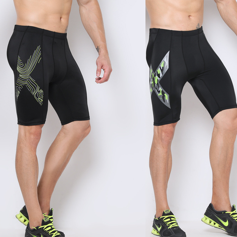 Șorturi de compresie unisex cu uscare rapidă, pentru alergare, ciclism și drumeții – pantaloni sport pentru toate anotimpurile