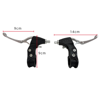 Polu-aluminijski držač kočnice za dječja kolica s dizajnom za tri prsta i srednjom rupom (Brand: Jiao; Model: Stroller gatebar; Način kočenja: Ručni)