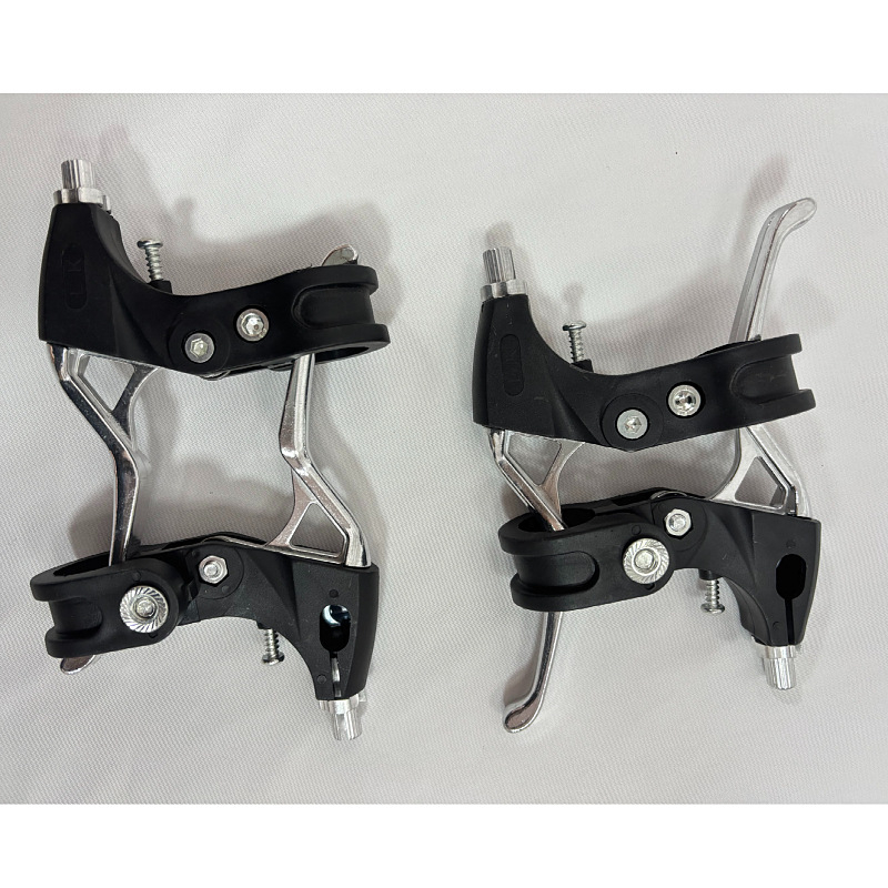Polu-aluminijski držač kočnice za dječja kolica s dizajnom za tri prsta i srednjom rupom (Brand: Jiao; Model: Stroller gatebar; Način kočenja: Ručni)