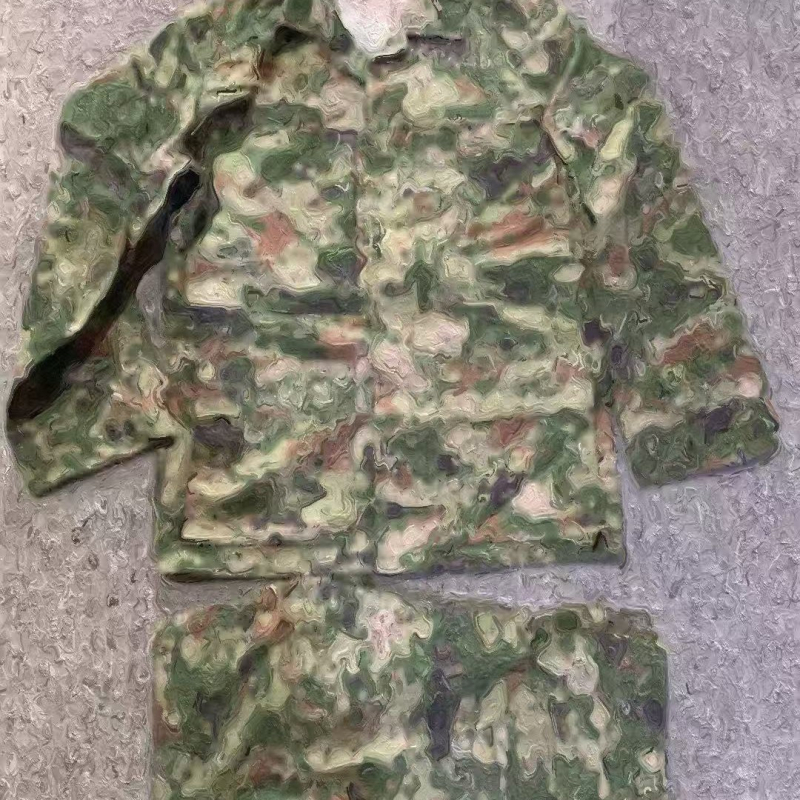 Kamuflažni radni set za trening, prozračan, otporan na habanje i prljavštinu, vanjska trening odjeća, unisex