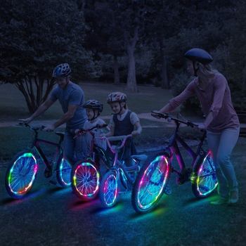 L01E svjetlo za bicikl za noćnu vožnju, 20 LED, 900mAh, punjivo