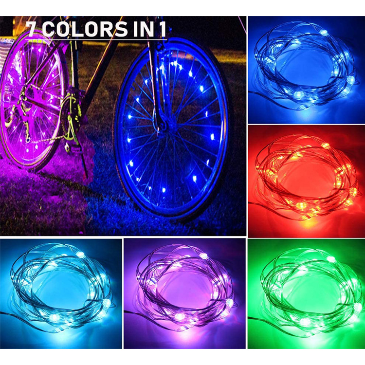 L01E svjetlo za bicikl za noćnu vožnju, 20 LED, 900mAh, punjivo
