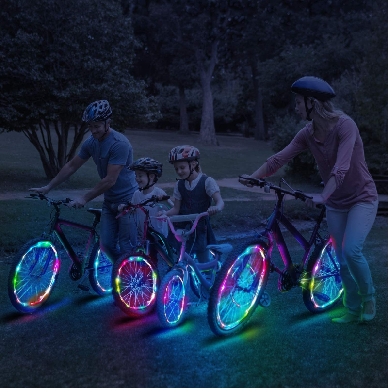 L01E svjetlo za bicikl za noćnu vožnju, 20 LED, 900mAh, punjivo
