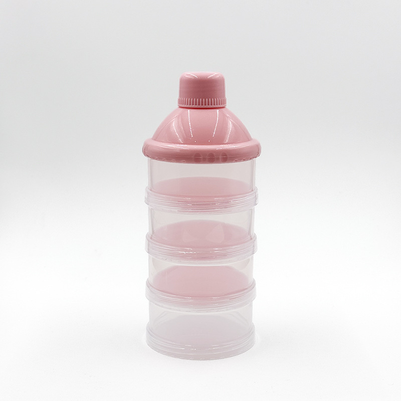 Star Κιβώτιο γάλακτος σε σκόνη για βρέφη, 3 ή 4 επίπεδα με ανεξάρτητα διαμερίσματα, φορητό περιστρεφόμενο δοχείο γάλακτος για 0–3 ετών