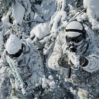 Zimski unisex kamuflažni kombinezon, vodootporan, uzorak kamuflaže, Snowfield Coverall