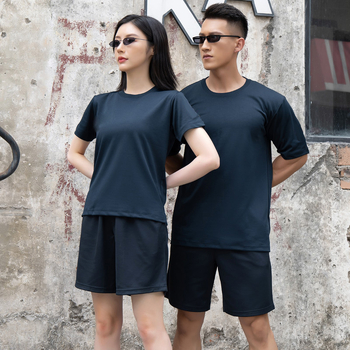 Odjeća za trening za odrasle, unisex, pamuk–mješavina, brzo sušenje, prozračna, odvlaživanje vlage, ljeto