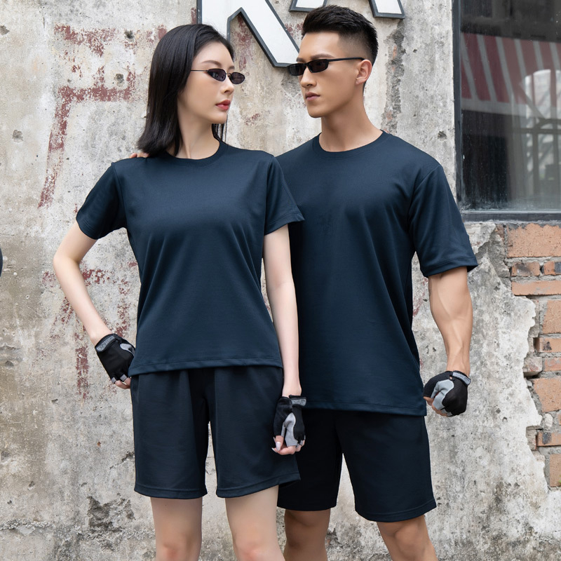 Odjeća za trening za odrasle, unisex, pamuk–mješavina, brzo sušenje, prozračna, odvlaživanje vlage, ljeto