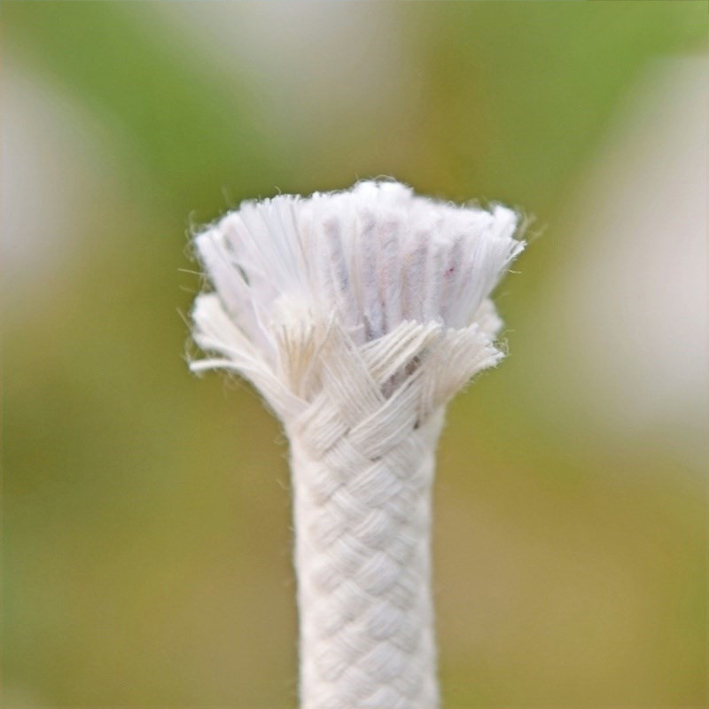 Βαμβακερό πλεγμένο σκοινί για κουρτίνες, δέσιμο και κρέμασμα — ανθεκτικό στον ήλιο, ανθεκτικό στη φθορά και υπερβολικά παχύ