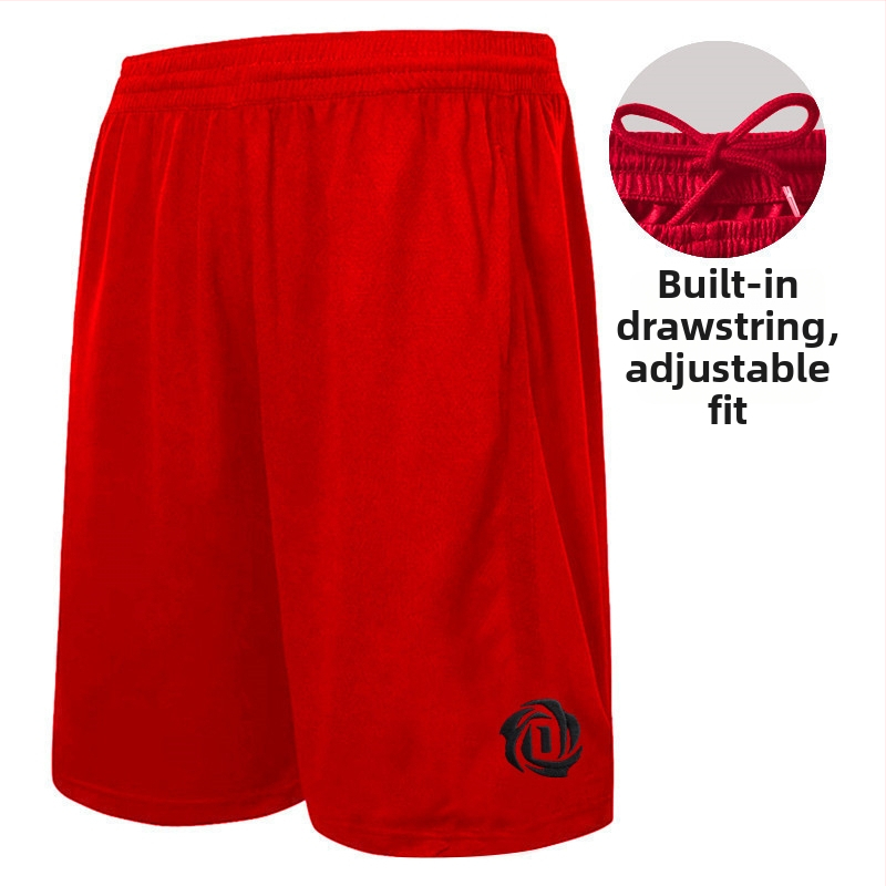 Basketbalové tréningové šortky – zmes bavlny s 30% elastanu, rýchloschnúce, unisex, pre basketbal, tréning a zahriatie