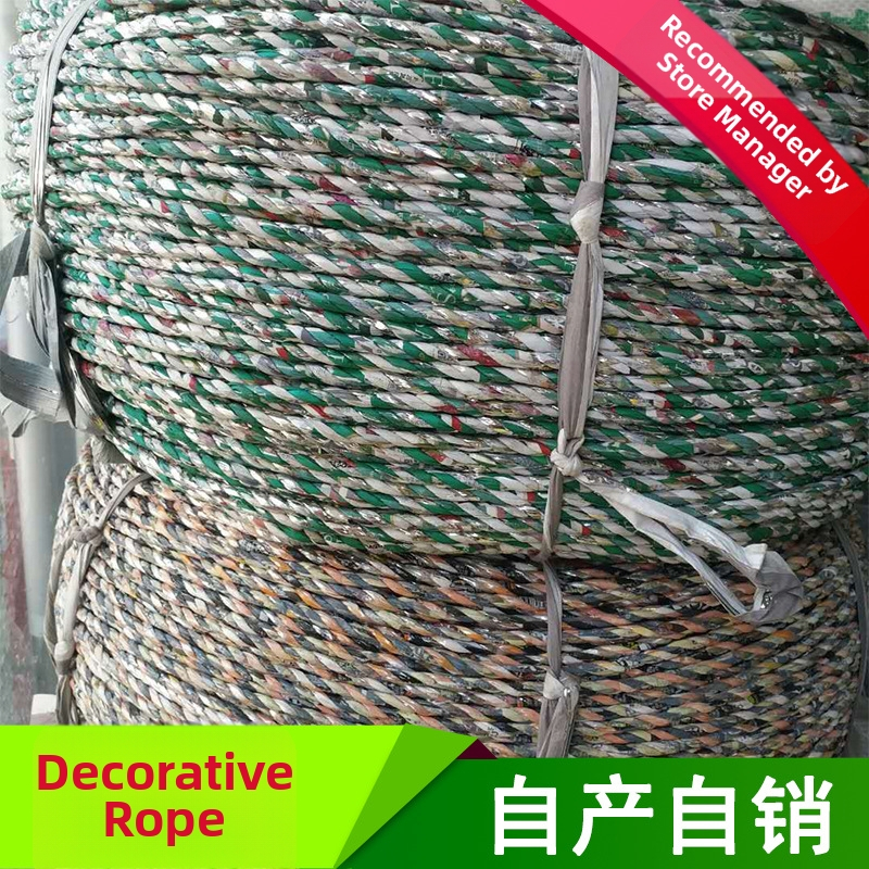 Skleníkové baliace lano, Gold Rope, materiál: kvetinový papier, hrúbka: 4, hmotnosť: 100