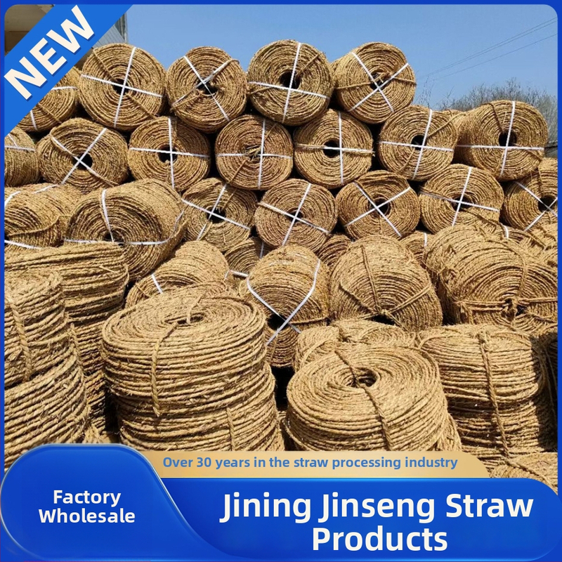 Slámové záhradné lano na obväzovanie kmeňov a viazanie pôdnych gúľ; Materiál: slama; Hrúbka: 15; Hmotnosť: 7; Šifra produktu: 85236