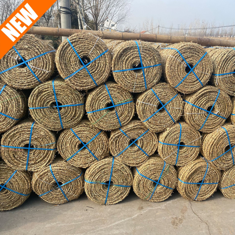 Αχυρό σκοινί κήπου για περιτύλιξη κορμών δέντρων και δέσιμο σφαιρών χώματος – Υλικό: άχυρο; Πάχος: 15; Βάρος: 7; Κωδικός προϊόντος: 85236