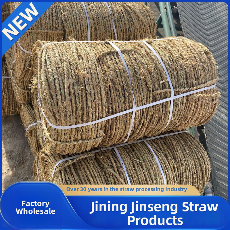 Slámové záhradné lano na obväzovanie kmeňov a viazanie pôdnych gúľ; Materiál: slama; Hrúbka: 15; Hmotnosť: 7; Šifra produktu: 85236