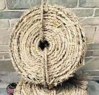 Σχοινί από άχυρο για περιτύλιξη κορμών δέντρων, Προσαρμοσμένη επεξεργασία, Βάρος 5-6