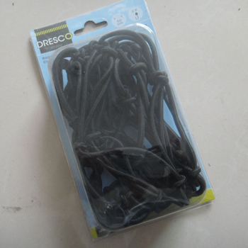 Mreža za prtljagu za auto i motocikl — elastična konstrukcija; debela gumena žica; nosivost: 25; marka: Yanjun