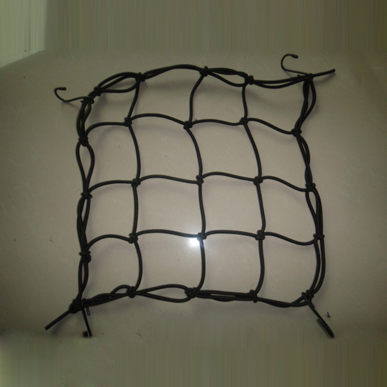 Mreža za prtljagu za auto i motocikl — elastična konstrukcija; debela gumena žica; nosivost: 25; marka: Yanjun