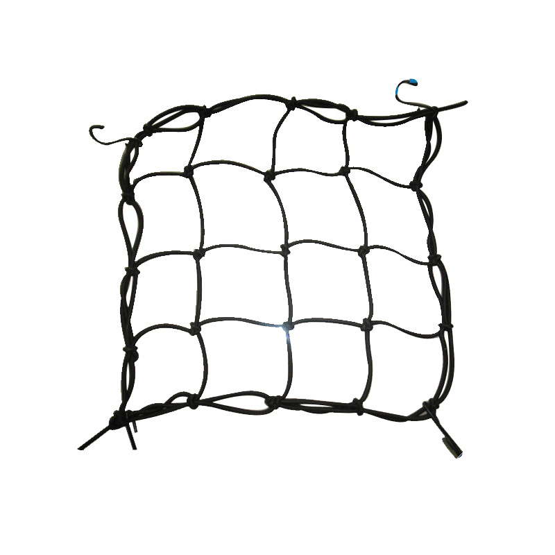 Mreža za prtljagu za auto i motocikl — elastična konstrukcija; debela gumena žica; nosivost: 25; marka: Yanjun