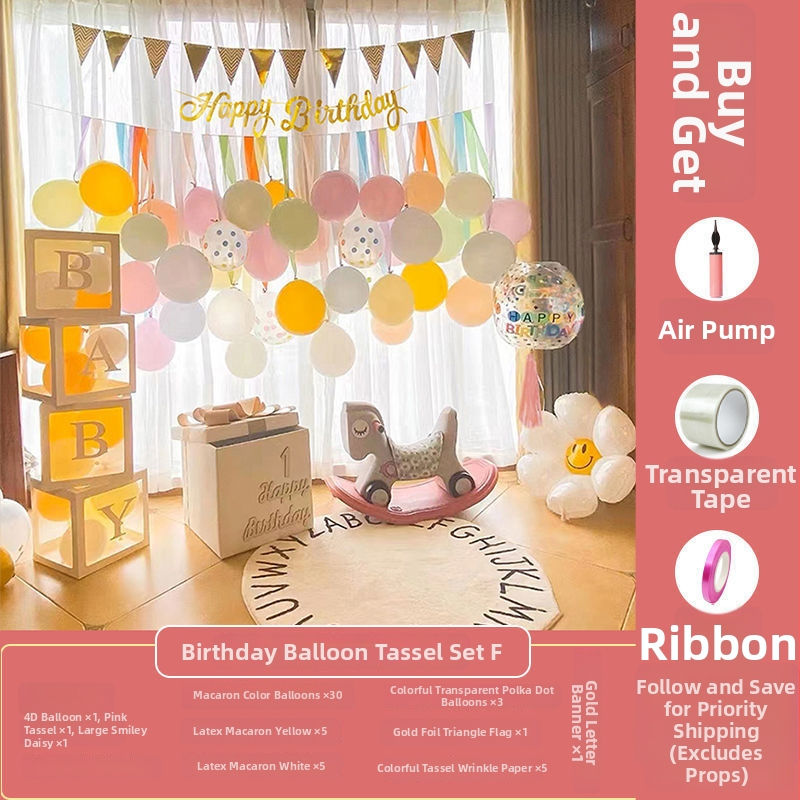 Imena Prvi rođendanski tassel baloni – Rekviziti za uređenje prostora za rođendansku proslavu, Dekoracije za rođendan, Materijal: Drugo