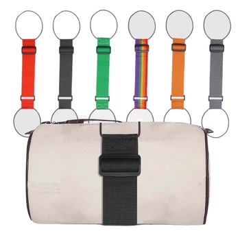 Curele pentru bagaje și curele de fixare pentru rucsac și valiză — bandă elastică din polipropilenă, ușoară, rezistentă la uzură, cu capacitate extinsă, anti-tăiere, model dungat