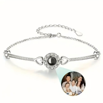 Сърцевидна медна гривна с електроплакиране – дамски ръчен аксесоар, Wanhong Jewelry